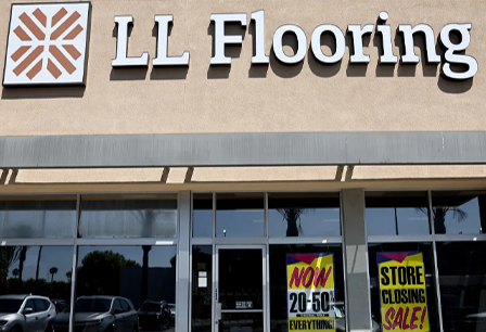 LL Flooring files for bankruptcy and will close 94 stores